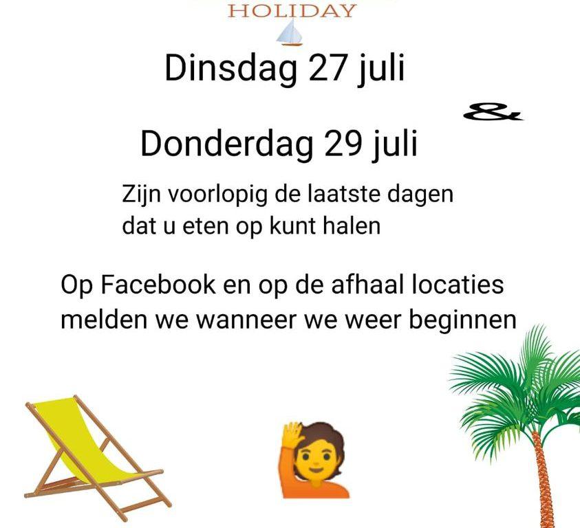 Koken in de wijk met vakantie