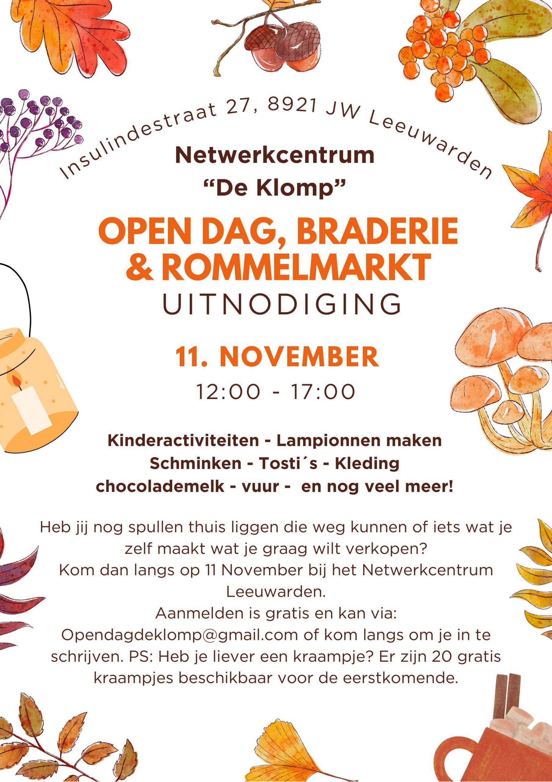 Open Dag Poster